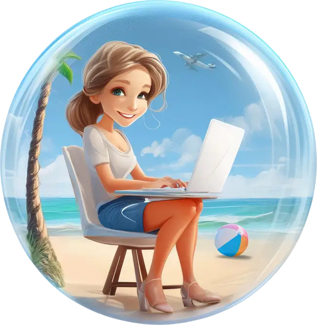 Lady Happy with IT Support